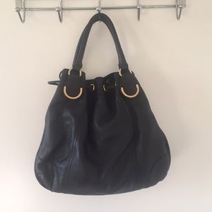 Juicy Couture leather bucket bag